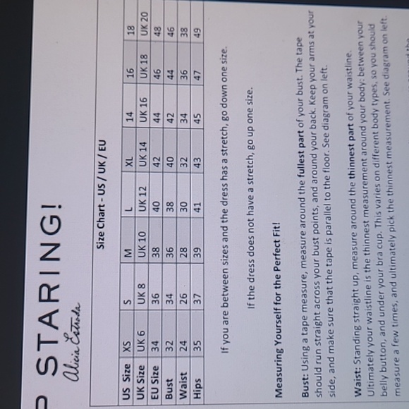 Stop Staring Pin up Dress 2x - Picture 8 of 8